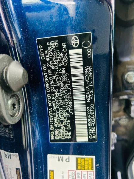 2020 Toyota Corolla 12th Gen - Image 10 of 12