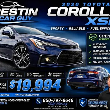 2020 Toyota Corolla XSE
