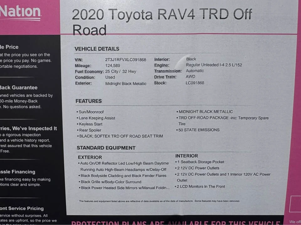 2020 Toyota RAV4 5th Gen - Image 7 of 9