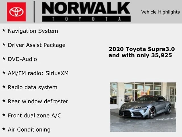 2020 Toyota GR Supra 5th Gen - Image 10 of 12