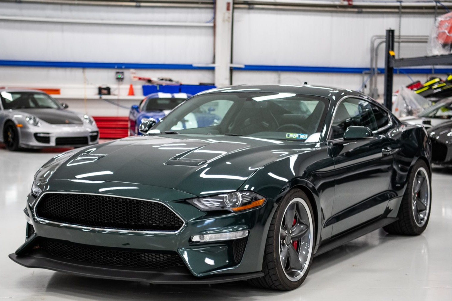 558-Mile 2020 Ford Mustang Bullitt Steve McQueen Edition