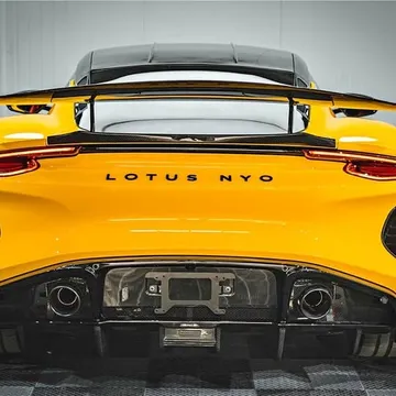 2021-2024 Lotus Emira NYO MNK Style Dry Carbon Fiber Rear Diffuser Lip