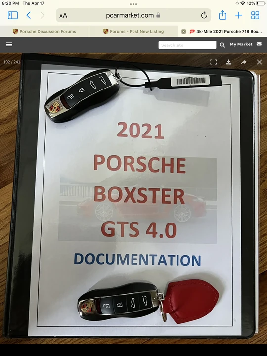 2021 Porsche 718 Boxster GTS 4.0 - Image 26 of 27