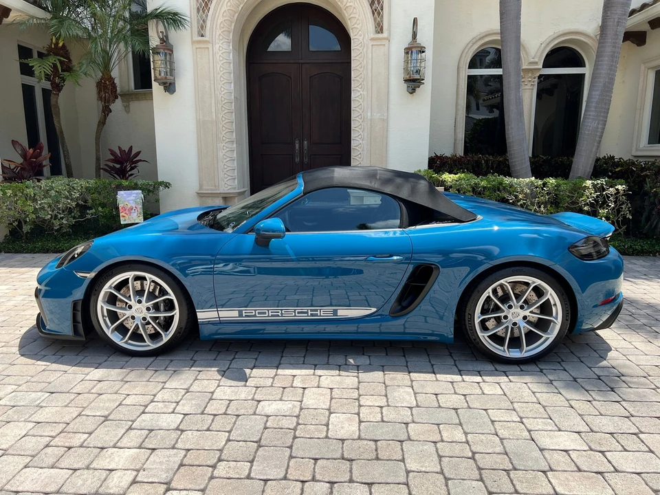 2021 Porsche 718 Boxster Spyder - Image 4 of 27