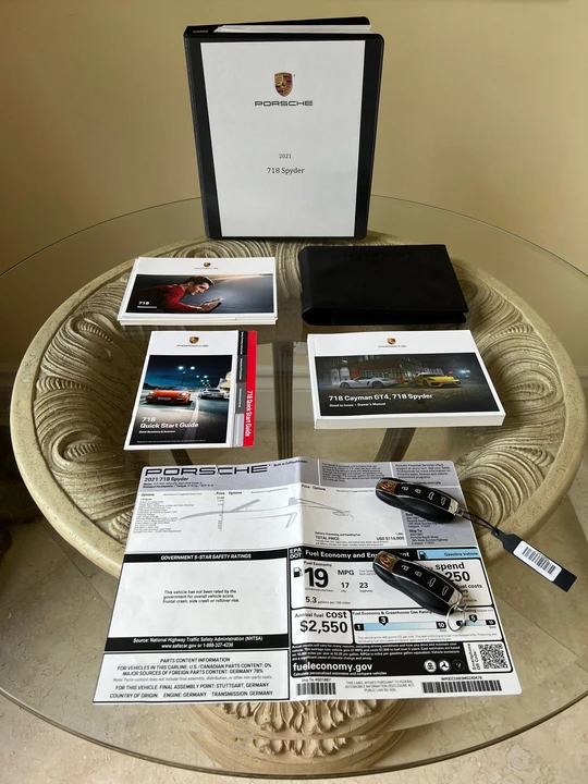 2021 Porsche 718 Boxster Spyder - Image 23 of 27