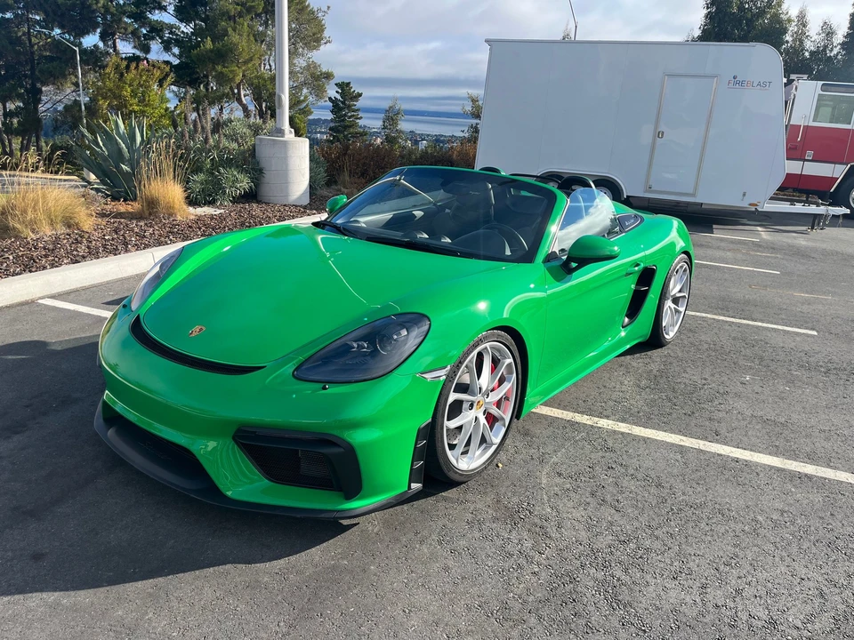 2021 Porsche 718 Boxster Spyder - Image 2 of 9