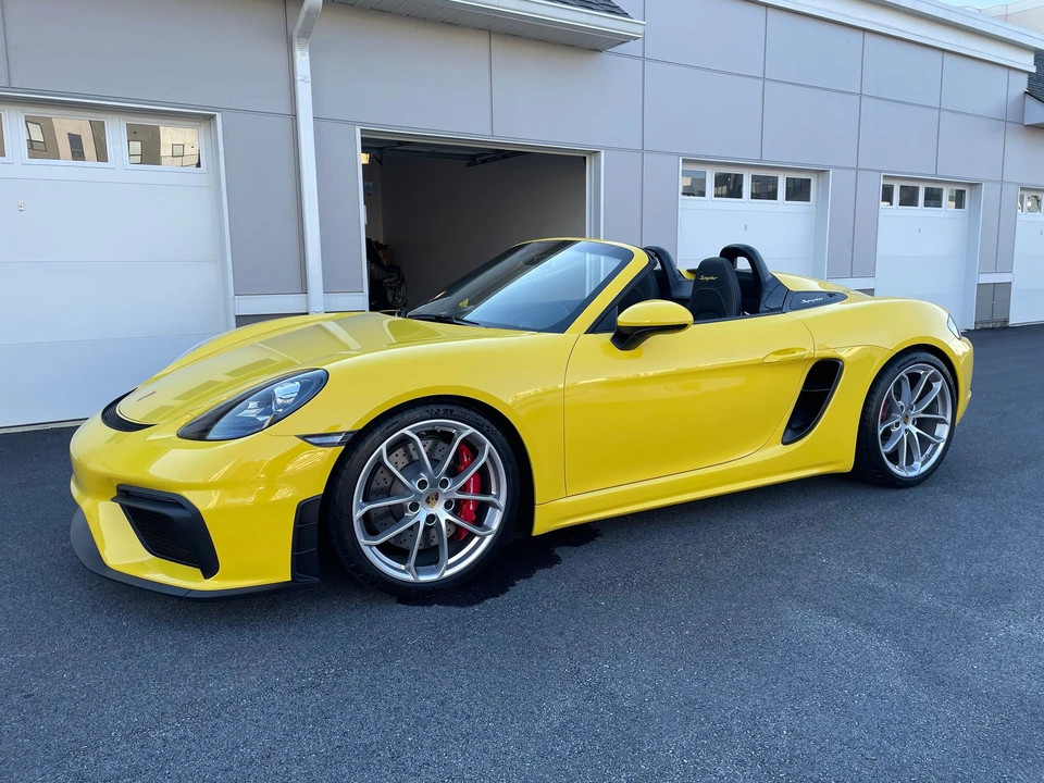 2021 Porsche 718 Boxster Spyder - Image 3 of 4