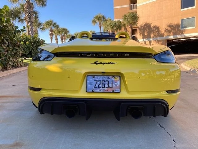 2021 Porsche 718 Boxster Spyder - Image 4 of 20