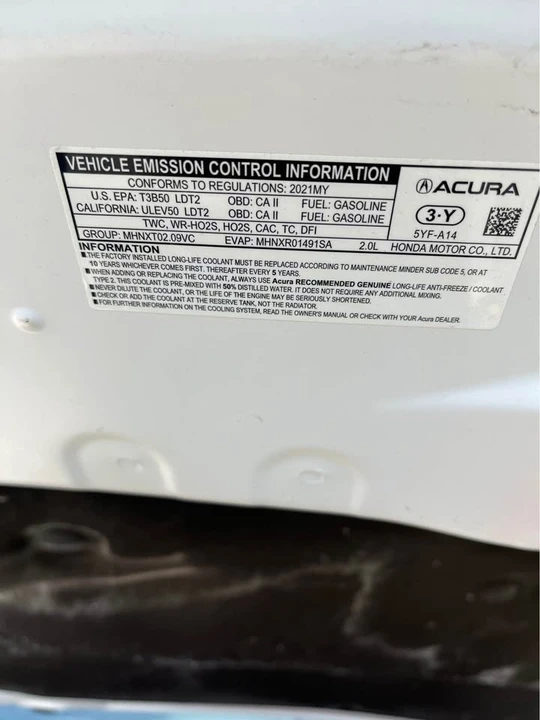 2021 Acura RDX 3rd Gen - Image 10 of 10