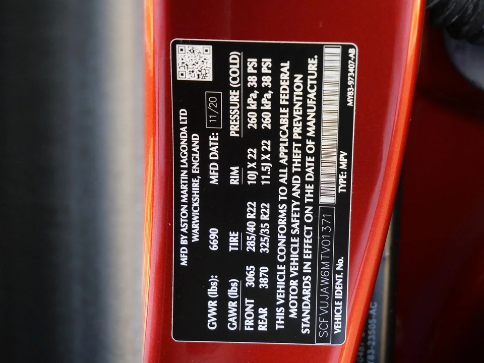 2021 Aston Martin DBX - Image 29 of 29