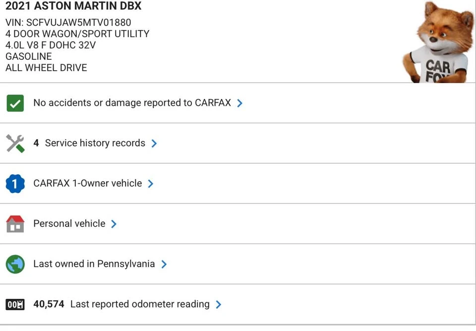 2021 Aston Martin DBX - Image 14 of 14