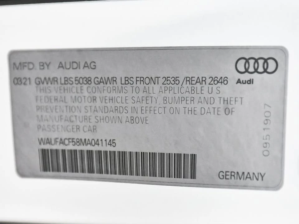 2021 Audi B9 A5 - Image 17 of 20