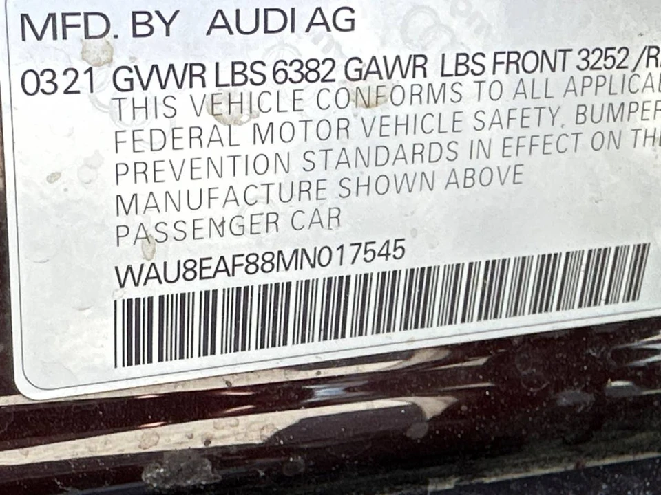 2021 Audi D5 A8 - Image 17 of 18