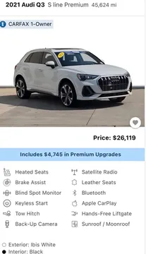 2021 Audi Q3 Premium