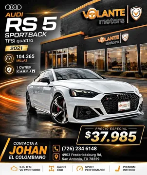 2021 Audi RS 5 Hatchback Sedan 4D