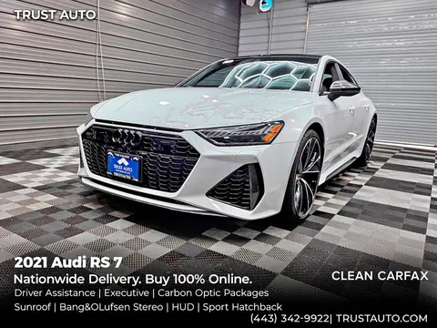 2021 Audi RS 7 4.0T Quattro AWD Luxury Hatchback