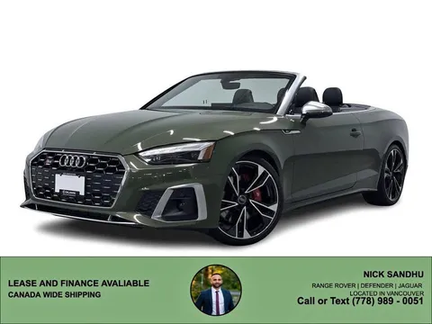2021 Audi S5 3.0T Quattro Prestige Cabriolet