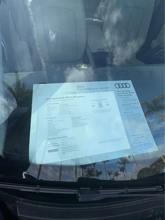 2021 Audi C8 A6 - Image 5 of 10