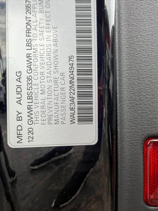 2021 Audi C8 A6 - Image 16 of 16
