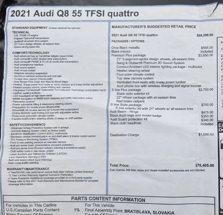 2021 Audi Q8 - Image 10 of 10