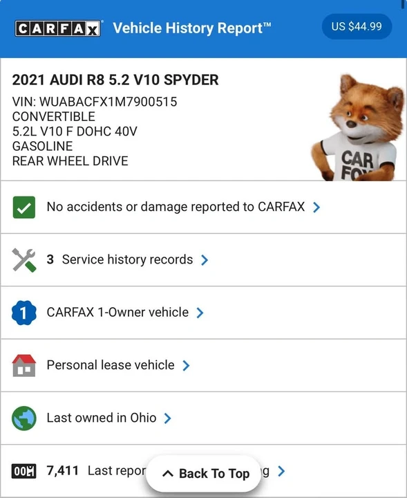 2021 Audi 4S R8 - Image 18 of 18