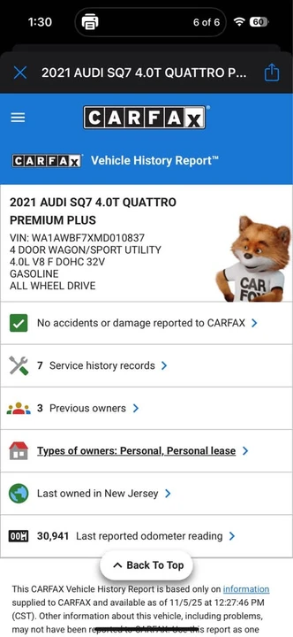 2021 Audi SQ7 - Image 12 of 12
