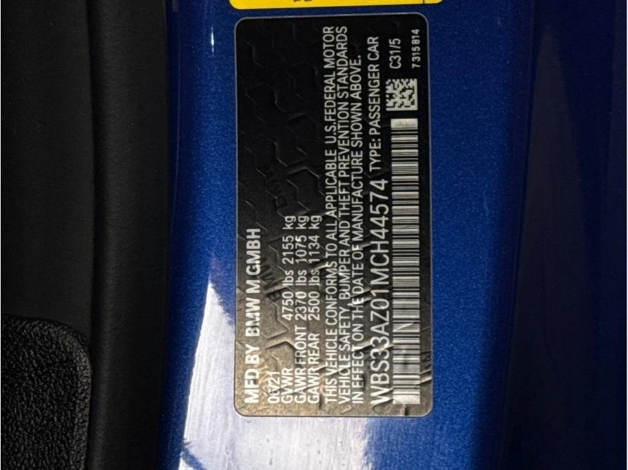 2021 BMW G82/G83 M4 - Image 12 of 20