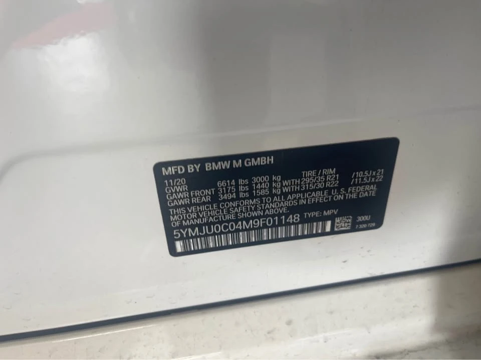 2021 BMW F90 M5 - Image 7 of 16