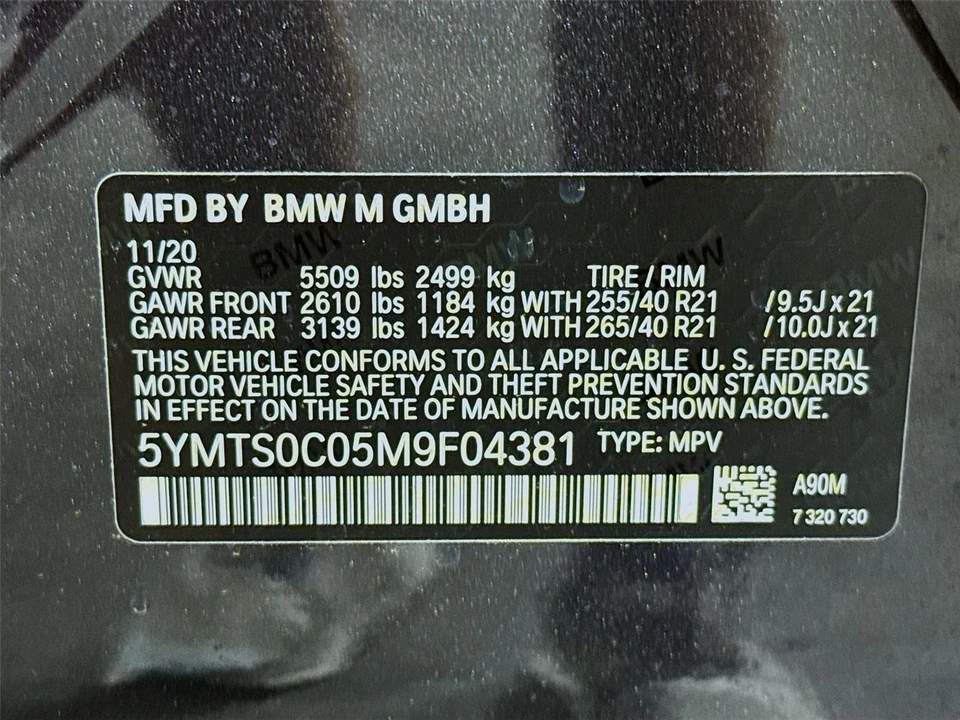 2021 BMW G01 X3 - Image 16 of 19