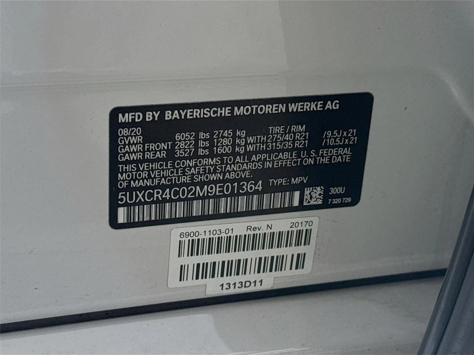 2021 BMW G05 X5 - Image 15 of 15