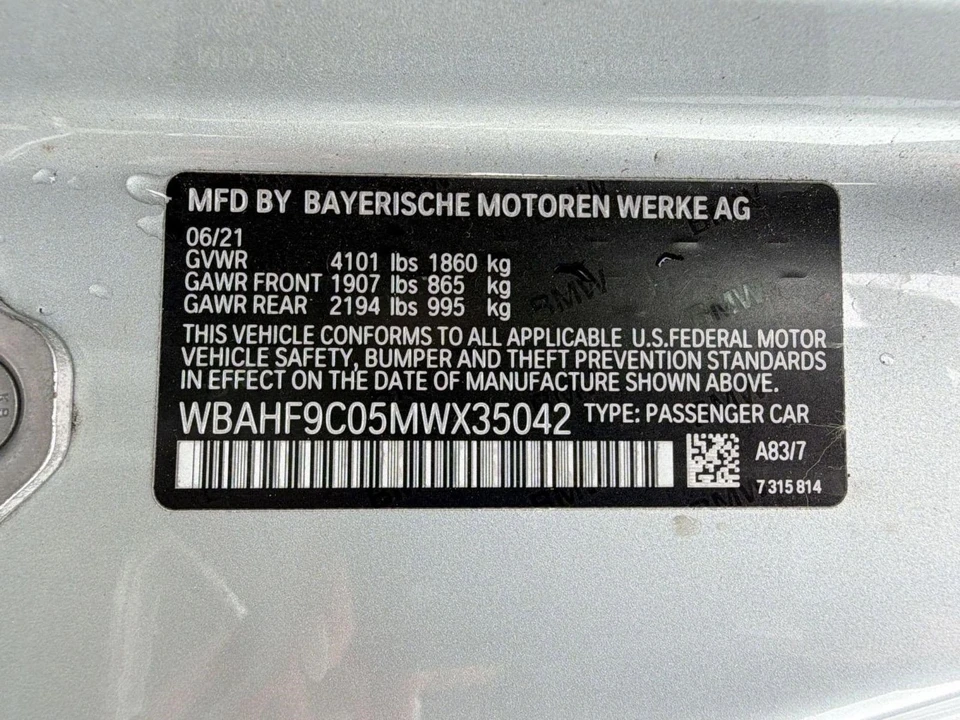 2021 BMW G29 Z4 M40i Roadster - Image 19 of 31