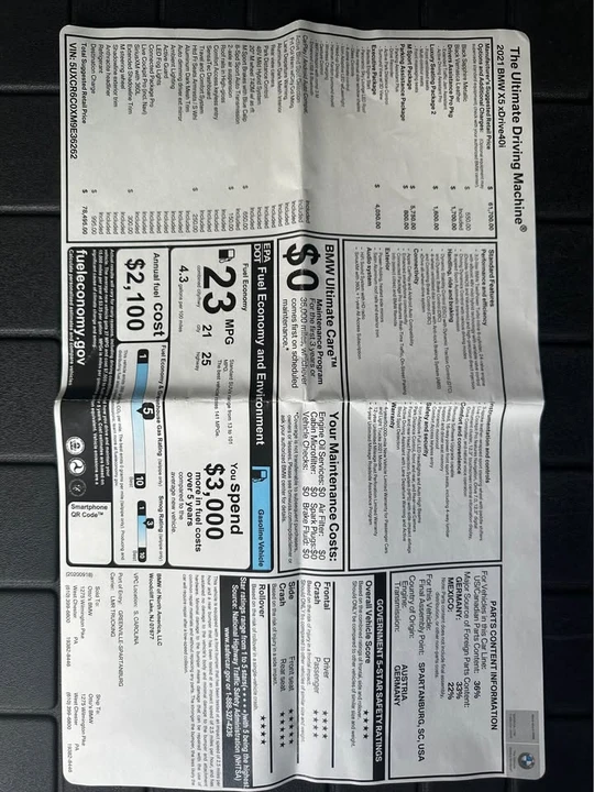 2021 BMW G05 X5 - Image 2 of 15