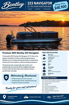 2021 Bentley 223 Navigator
