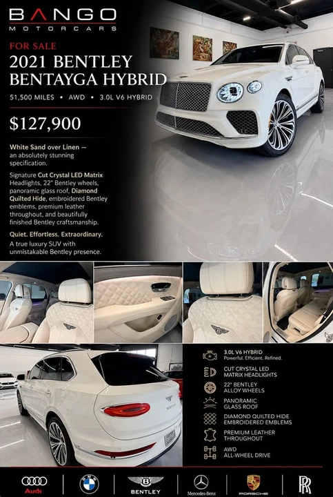 2021 Bentley Bentayga - Image 15 of 15