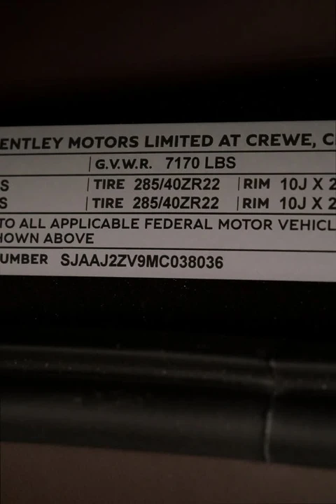 2021 Bentley Bentayga Mulliner - Image 19 of 19