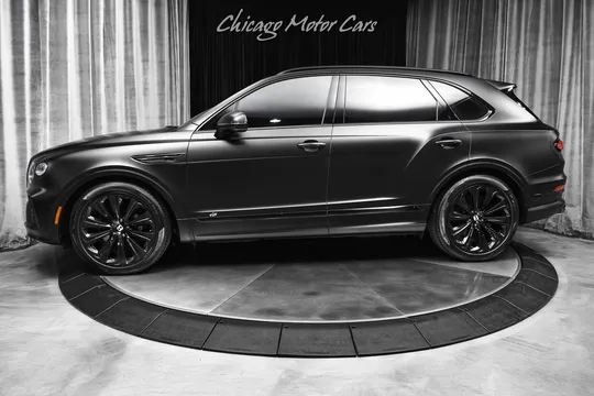 2021 Bentley Bentayga V8 SUV First Edition Blackline Specification Full Stealth