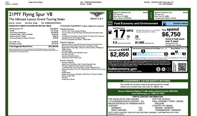 2021 Bentley Continental - Image 7 of 12