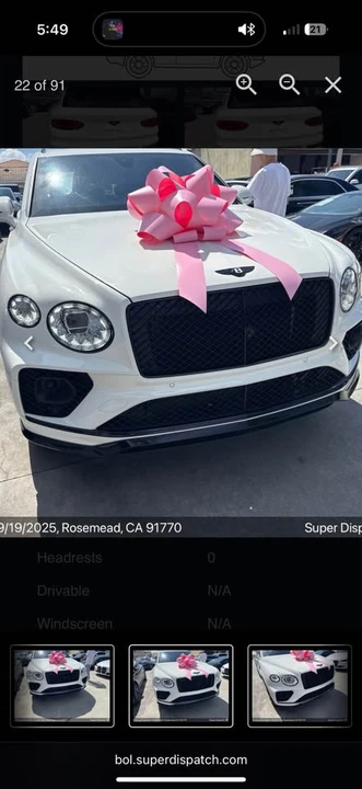 2021 Bentley Bentayga - Image 17 of 19