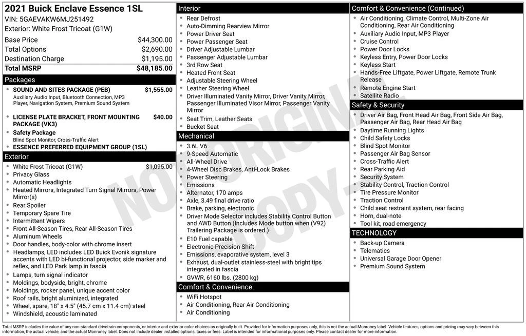 2021 Buick Enclave - Image 4 of 21