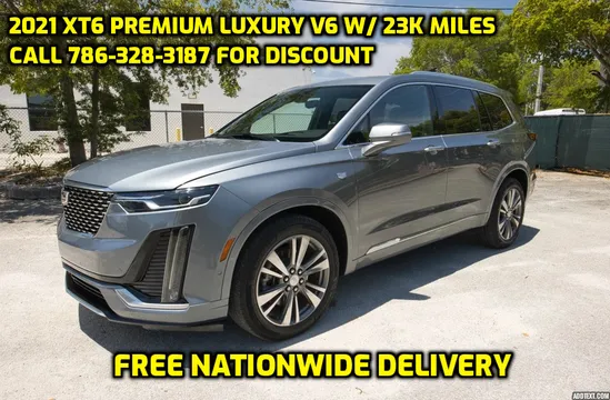 2021 Cadillac XT6 Premium Luxury