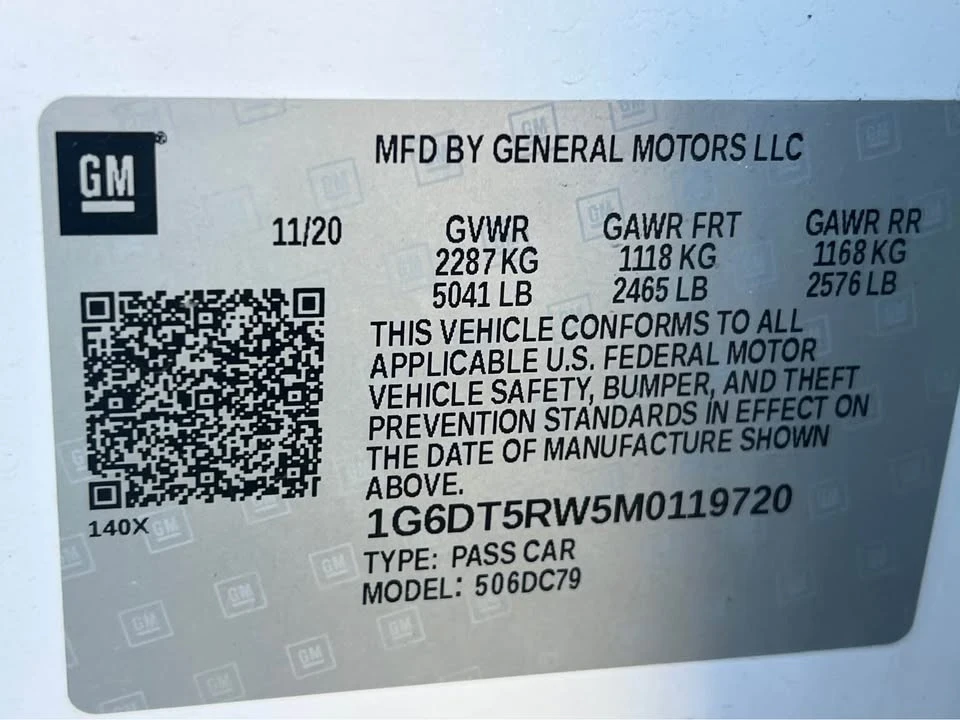 2021 Cadillac CT5 - Image 20 of 20