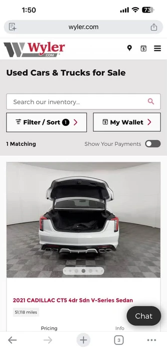 2021 Cadillac CT5-V - Image 14 of 15