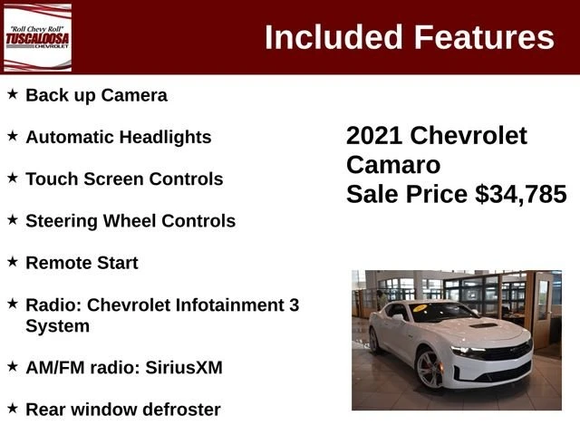 2021 Chevrolet Camaro 6th Gen - Image 6 of 20