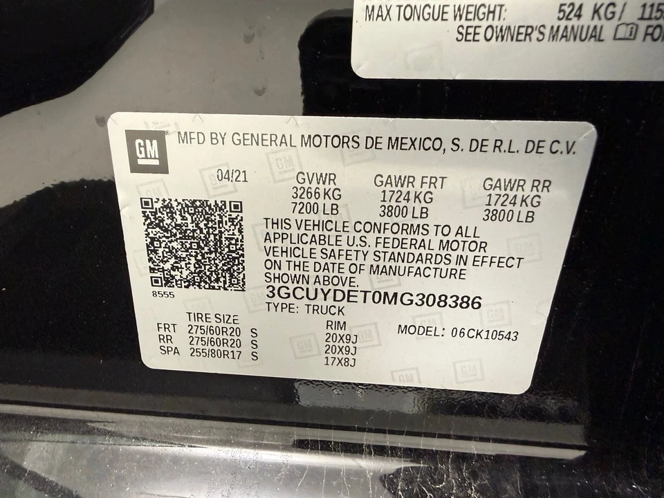 2021 Chevrolet Silverado 4th Gen - Image 20 of 21