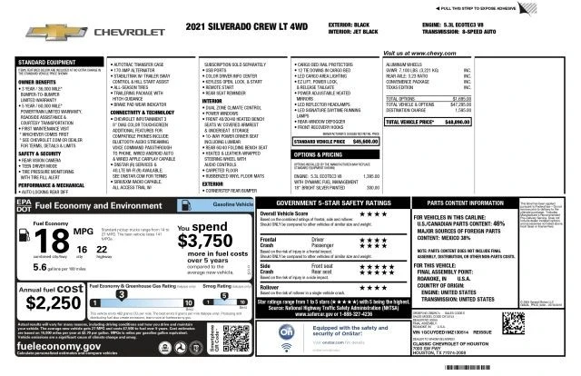 2021 Chevrolet Silverado 4th Gen - Image 3 of 21