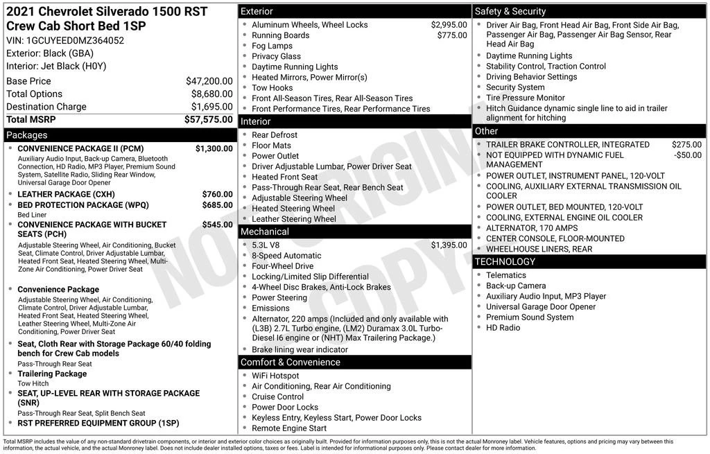 2021 Chevrolet Silverado 4th Gen - Image 12 of 12
