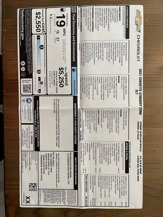 2021 Chevrolet Corvette C8 - Image 6 of 19