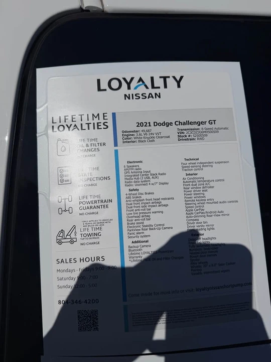 2021 Dodge Challenger 3rd Gen - Image 10 of 14