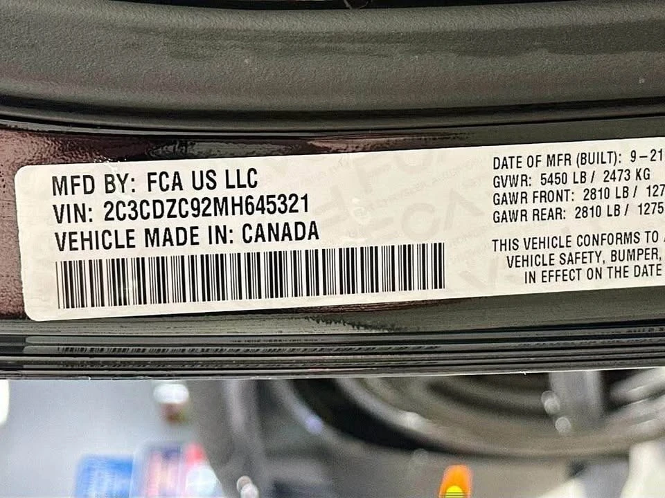 2021 Dodge Challenger SRT Hellcat 3rd Gen - Image 11 of 11