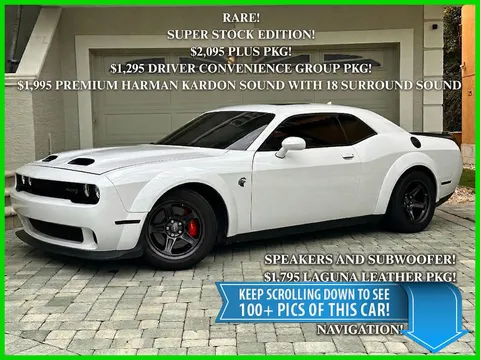 2021 Dodge Challenger SRT Super Stock